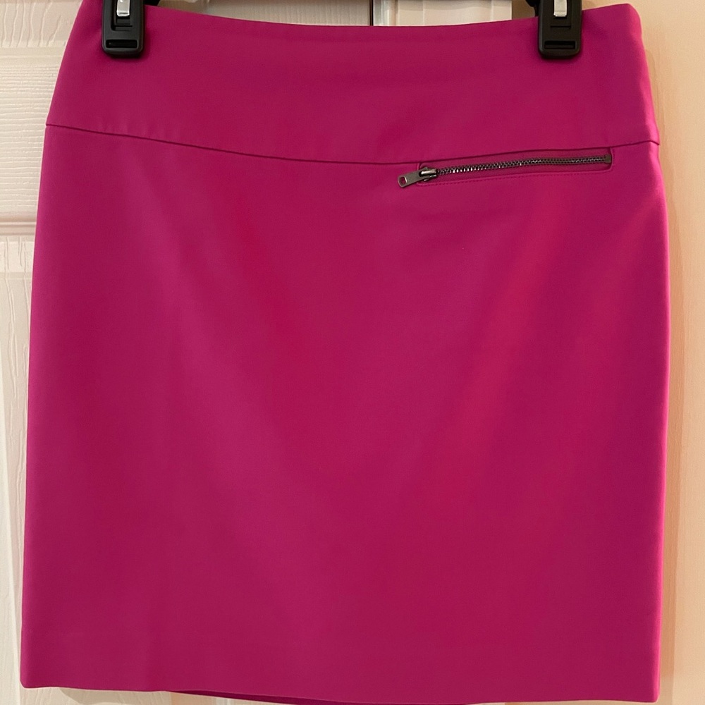 Ann Taylor Magenta Skirt